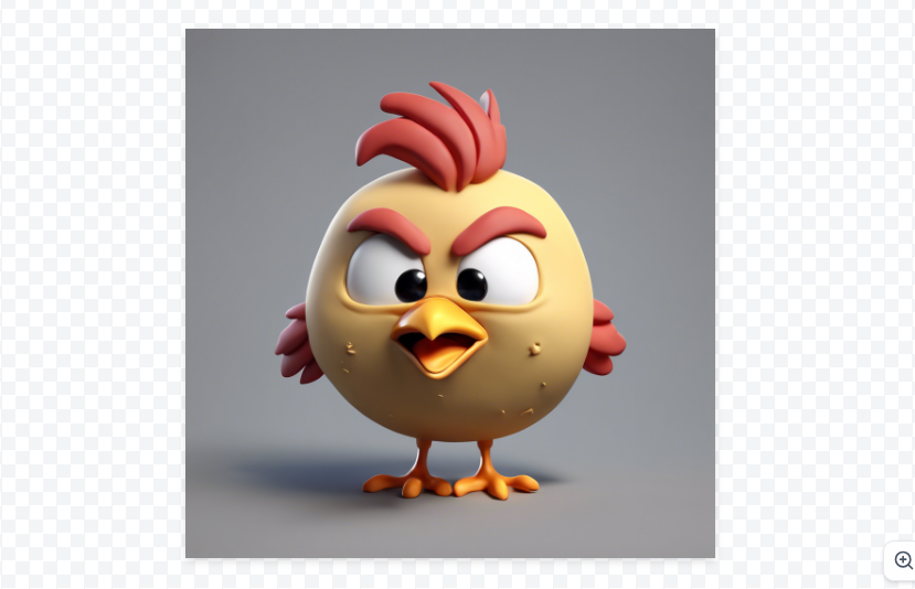 Uploaded photo in the Stickerfi editor, before background removal